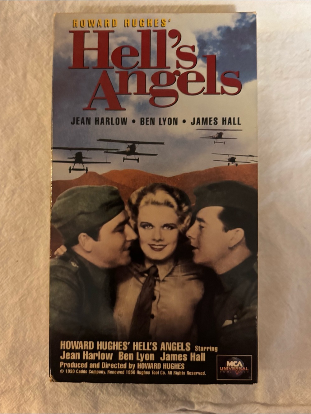 Hell’s Angels MCA Universal Home Video VHS Tape Very Good